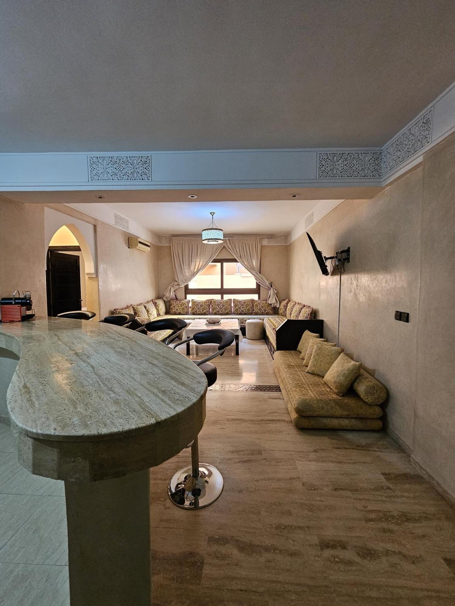 Appartement Douillet Au Centre Gueliz Marrakesh Eksteriør billede
